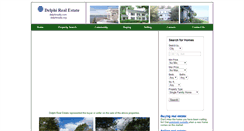 Desktop Screenshot of delphirealty.com
